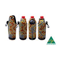 Bunabiri Neoprene Water Bottle Cooler - Brush-tailed Possum Dreaming
