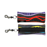 Bunabiri Aboriginal Art Neoprene Eyewear Case - Gudhu Galba (Rainbow River)