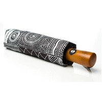 Munupi Aboriginal Art Folding Umbrella - Jilamara Design