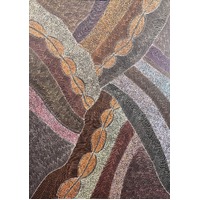 Kembla Corp Aboriginal Art Giftcard/Env [Large] - Anatye (Utopia NT)