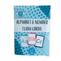 Alphabet &amp; Number Flash Cards [Pkt 36]