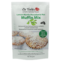 Oz Tukka Lemon Myrtle &amp; Macadamia Nut Muffin Mix (190g)