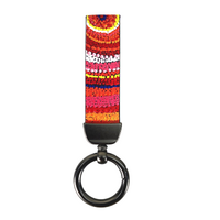 Utopia Aboriginal Art Boxed Keyring - Sunrise Of My Mother&#39;s Country