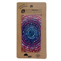 Better World Aboriginal Art Cardboard Magnetic Bookmark - Waterhole