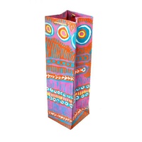 Aboriginal design Handmade Paper Giftbag (Long) - Two Dogs Dreaming