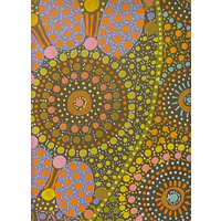 Keringke Aboriginal Art Wrapping Paper by Josette Young