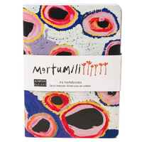 Martumili Aboriginal Art A6 Notepads (set 3)