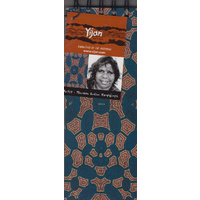 Yijan Aboriginal Art Slim Notebook - Women Travel Dreaming (Slate)