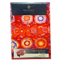 Balarinji Aboriginal Art Tablerunner - Desert Sun