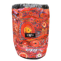 Utopia Aboriginal Art Drawstring Tote Bag - Awelye