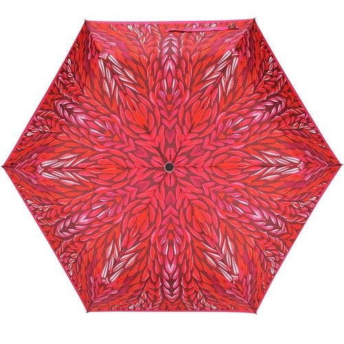 Utopia Dreaming Aboriginal Art Folding Umbrella - Spirit of the Yam