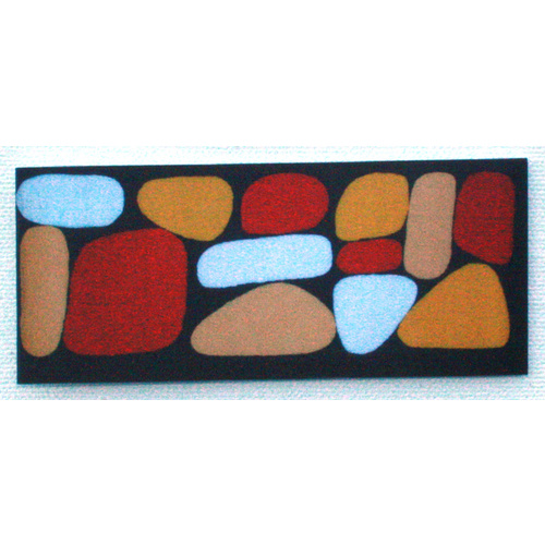 Better World Aboriginal Art Magnetic Bookmark - Stones