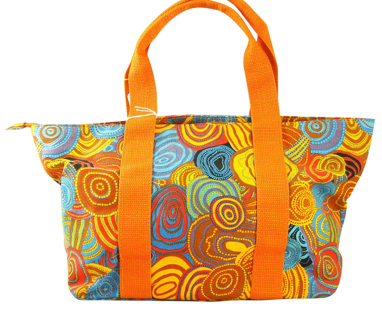 small canvas handbag