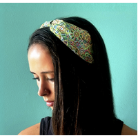 Ramindjeri Ruwe Dreaming - Better World Aboriginal Art Organic Cotton Headband