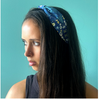 Bush Tail Possum Dreaming - Better World Aboriginal Art Organic Cotton Headband