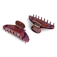 KOH Living 10cm Hair Claw Clip - Our Country