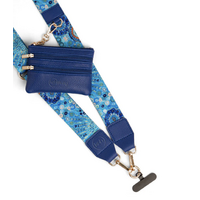 Koh Living Aboriginal Art Mobile Phone/Coin Purse Lanyard - Girambit