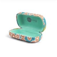 Aboriginal Kookaburra Travel Essentials Hard Shell Case [9cm x 4cm] - Koh Living Aboriginal Art