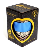 Aboriginal All Natural Bamboo Eco Travel/Coffee Mug (480ml) - Land Meets Sea