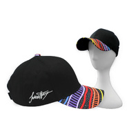 Bunabiri Aboriginal Art Cap - Rainbow River