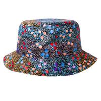 Warlukurlangu Aboriginal Art Cotton Bucket Hat (56cm)