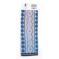 Muralappi Journey Aboriginal Art Modal Scarf (170 x 70) - Family Ties