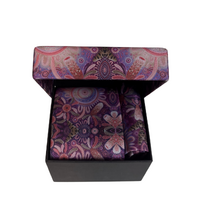 Chern'ee Sutton Aboriginal Art 2pce Polyester Tie Set - Banksia