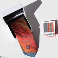 Saretta Art Men's SILK Tie (GIFTBOXED) - Yinbiliko - Kindle Fire