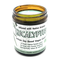 Native Soy based Vegan Candle Jar (160g) - Eucalyptus