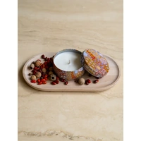 Koh Living Aboriginal Scented Native Mango & Macadamia Soy Candle Tin (170g) - Grandmother's Country