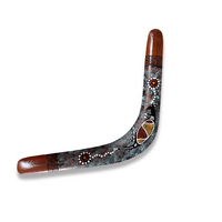 Skeenarang Booma - Black Wattle Root Hunting Returning Boomerang (50cms) - Kangaroo Dreaming