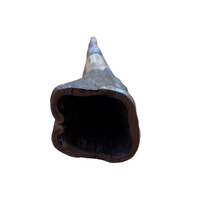 Eucalyptus (Ironbark) Handpainted Didgeridoo (1.46m) - Bell with Kangaroo (Blue/Browns)
