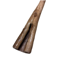 Eucalyptus (Ironbark) Unpainted Didgeridoo (1.5m) - Natural Flared End