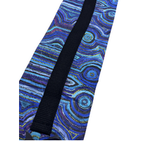 Handmade Thick Cotton Canvas (120cm) Didgeridoo Bag with Strap [colour: Blue]