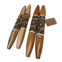 Traditional - Skeenarang Booma - Bloodwood handpainted Music Sticks [30cm] 