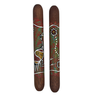 Dreamtime Kullilla-Art Contemporary Aboriginal Music/Clapping Sticks (Single Pair)