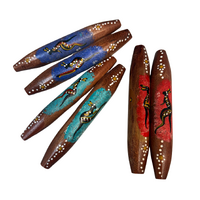 KIDS handpainted Music Sticks [16cm] - Kangaroo - Skeenarang Booma