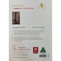 Kembla Corp Aboriginal Art Giftcard/Env [Large] - Marrawuk - Dry Season (Top End NT)
