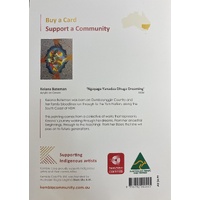 Kembla Corp Aboriginal Art Giftcard/Env [Large] - Ngayaga Yanadaa Dhuga Dreaming (NSW)