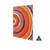 Utopia Aboriginal Dot Art Gift Card - Sunrise on My Mother's Country