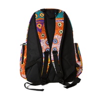 Warlukurlangu Aboriginal Art Backpack - Mina Mina Dreaming (Blue)