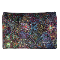 Utopia Aboriginal Zipped Neoprene Pencil Case - Awelye (Sugarbag)