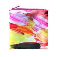Utopia Aboriginal Art Reusable RECYCLED Folding Shopping Bag - Leaves