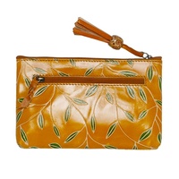 Diwana Dreaming Genuine Leather Small Vanity Case/Purse (18cm x 11cm) - Gumleaf Guardian