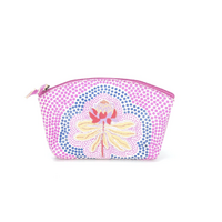 By Meeka Genuine Leather Utility Purse (14.5cm x 9cm) - Warratah