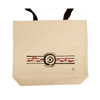 Desert Kangaroo Cotton Canvas Shopping Bag (41cmx35cm) - Muralappi Journey