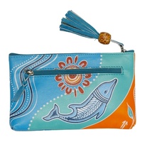 Muralappi Journey Genuine Leather Small Vanity Case (18cm x 11cm) - Gathering Place