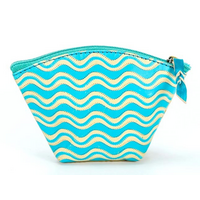 Muralappi Journey Genuine Leather Coin Purse (12cm x 8cm) - Dolphin