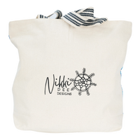 Family Connection Cotton Canvas Shopping/Tote Bag (39cm X 50cm X 15cm) - Nikki Dee Designs 