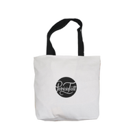 Umoona Arts Cotton Canvas Shopping/Tote Bag (43cm X 38cm X 10cm) - Rocks and Waterholes